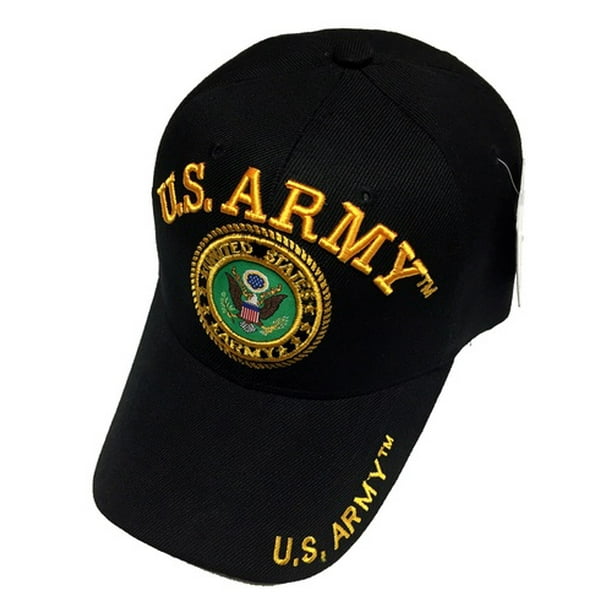 Kibio Military Vet Shop US Army Special Forces Window Strip Cap Baseball Hat Adjustable Black 